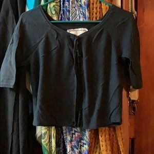 Mossimo supply company black button up cardigan